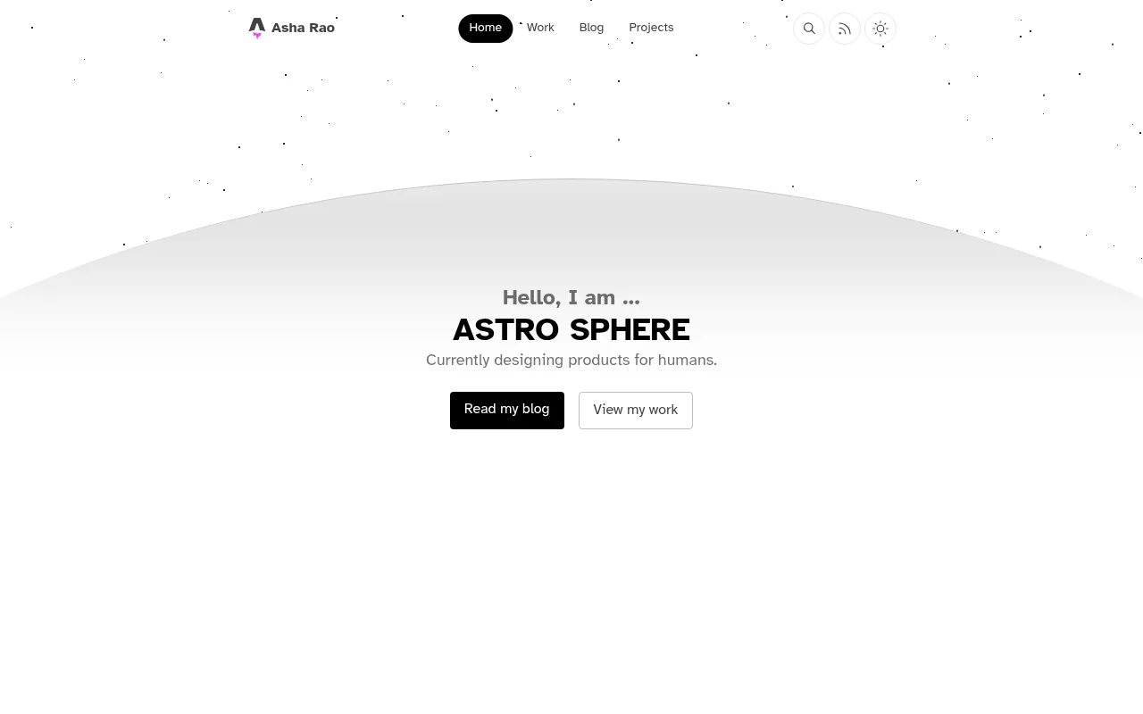 Sphere template preview